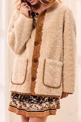 Sally Reversible Coat | Walnut