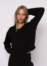 Vy Soft Knit Long Sleeve | Black