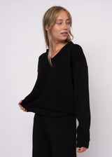 Vy Soft Knit Long Sleeve | Black