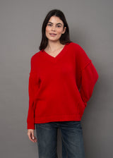 Isobel Pullover | Red