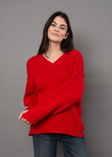 Isobel Pullover | Red