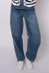 Milla Stretch Denim Pants | Dark Wash