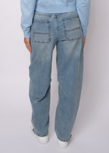 Milla Stretch Denim Pants | Light Wash