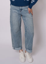Barni Stretch Denim Pants | Light Wash