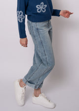 Barni Stretch Denim Pants | Light Wash
