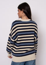 Heida Pullover | Blue Stripe