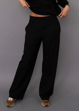 Victoria Straight Leg Pants | Black