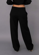 Victoria Straight Leg Pants | Black
