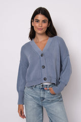 Sumire Cardigan | Acid Blue