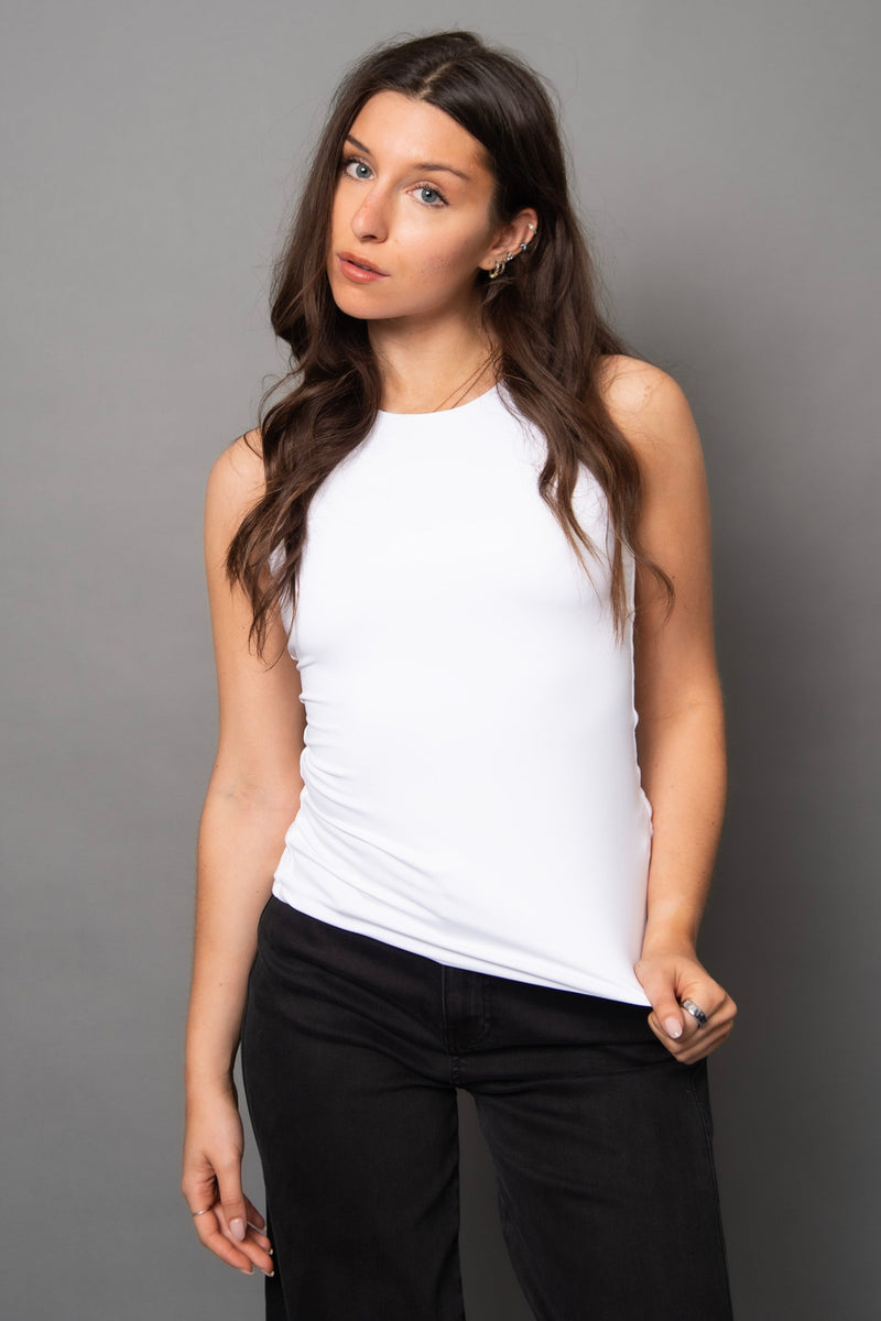 Maria Tank Top | White