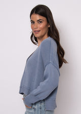Sumire Cardigan | Acid Blue