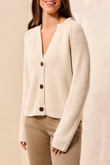 Knit Cardigan | Oatmeal