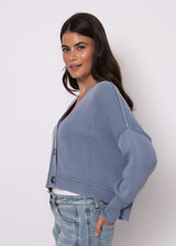 Sumire Cardigan | Acid Blue