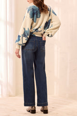 Sophia Curvy Straight Ankle Jeans | Dusk