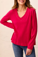 V Neck Top | Jazzy