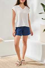 Bianca Top | Eggshell
