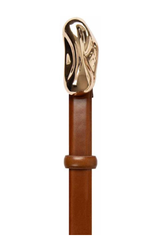 Lisa Leather Belt | Brown