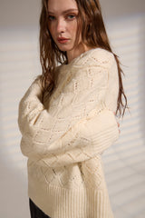 Vitosha Sweater | Ecru