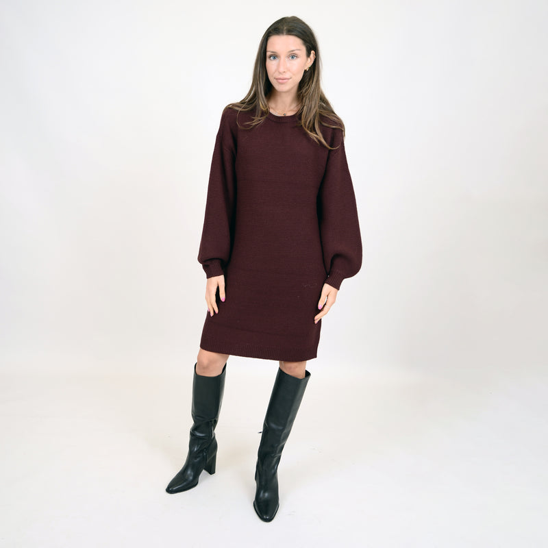 Zara Dress | Deep Burgundy