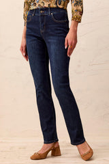 Sophia Straight Leg Jeans | Deep Ocean