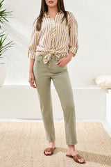 Sophia Jeans | Cactus Clay