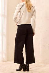 Comfort Stretch High Rise Pant | Black