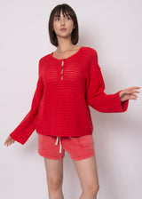Moana Pullover | Cherry