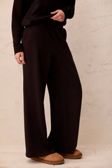 Pull On Ankle Pant | Black