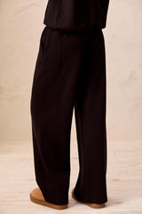Pull On Ankle Pant | Black