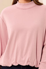 Bubble Sweatshirt | Pink Frost