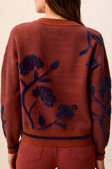 Floral Crewneck Sweater | Cedar