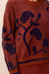 Floral Crewneck Sweater | Cedar