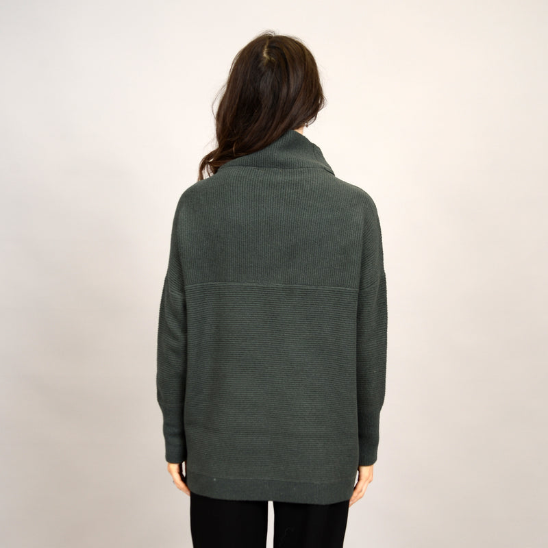 Nancy Ottoman Sweater | Dark Ivy