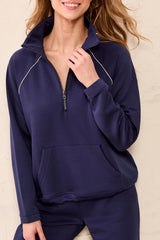 Raglan Pop Over | Jet Blue