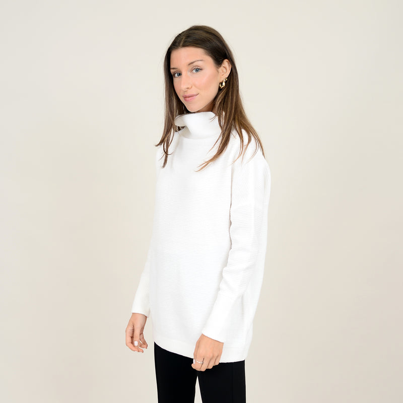 Nancy Ottoman Sweater | Winter White