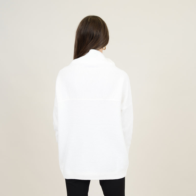 Nancy Ottoman Sweater | Winter White