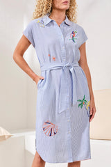 Daphne Dress | Baja Blue