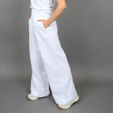 Anokia Gauze Pants | White - FINAL SALE