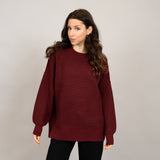 Ingebord Sweater | Oxblood