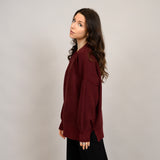 Ingebord Sweater | Oxblood