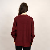 Ingebord Sweater | Oxblood