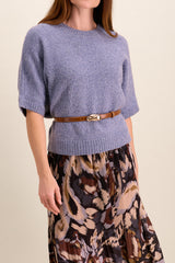 Lisa Leather Belt | Brown