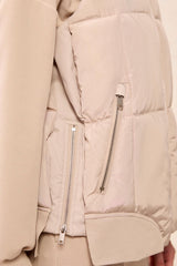 Quilted Puffer Vest | Sand Dune