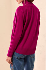 Long Sleeve Turtle Neck | Mulberry