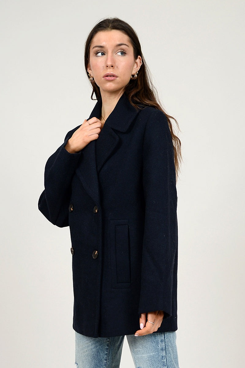 Fiora Peacoat | Navy