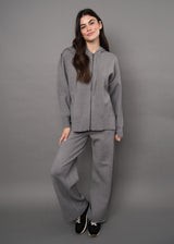 Ametrine Knit Set | Grey Melange