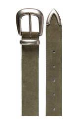 Dakota Suede Belt | Green