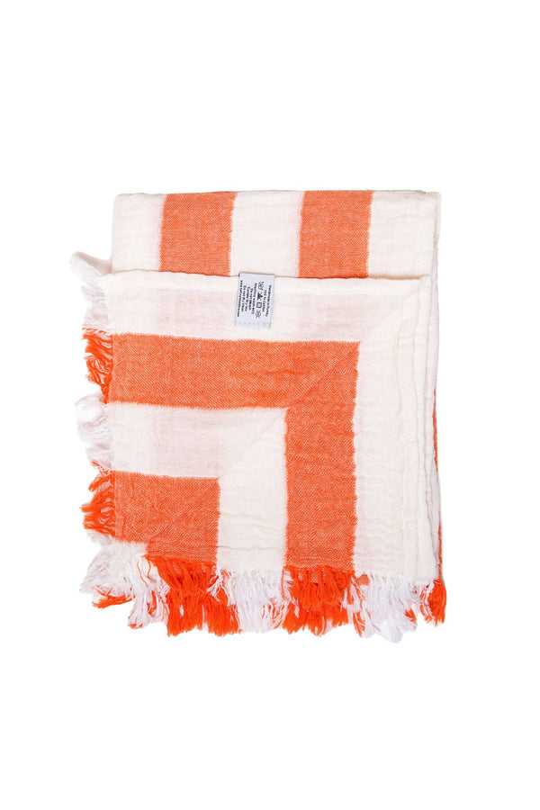 The Banks Turkish Towel | Coral