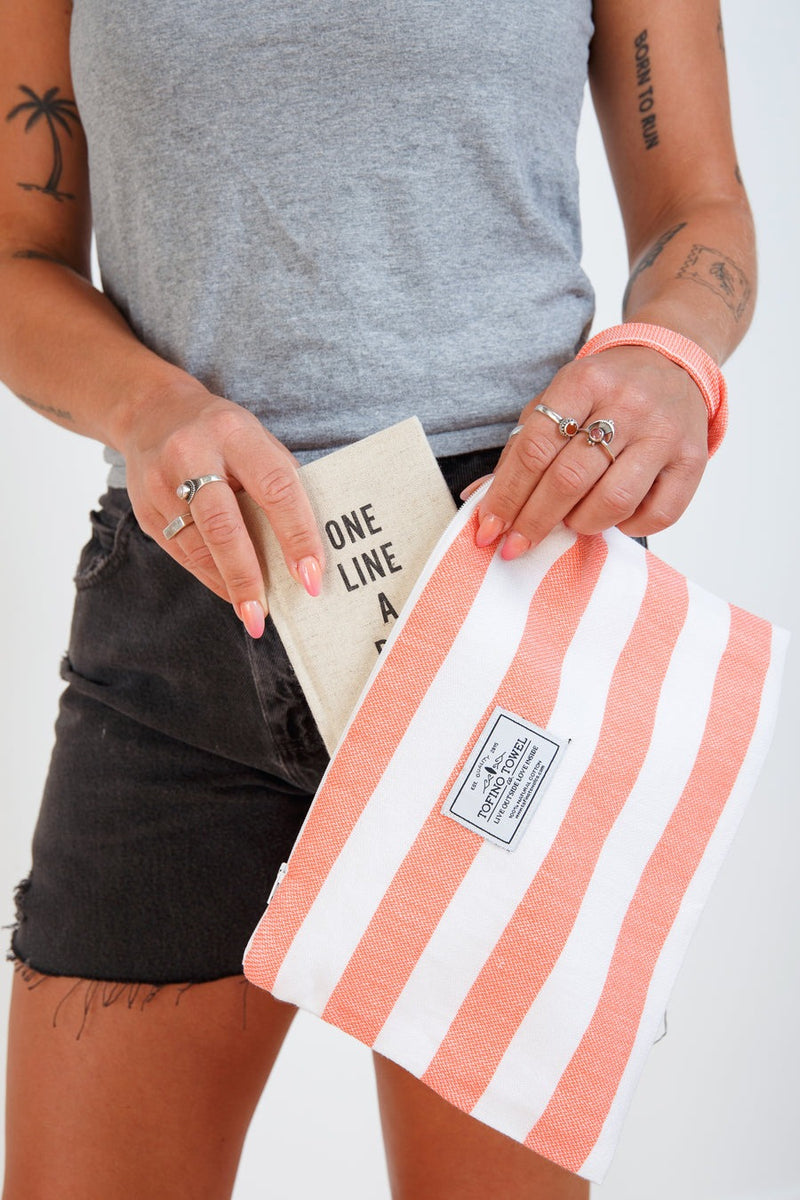 The Mira Small Wet/Dry Bag | Coral