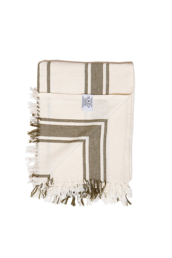 The Willow Turkish Towel | Khaki